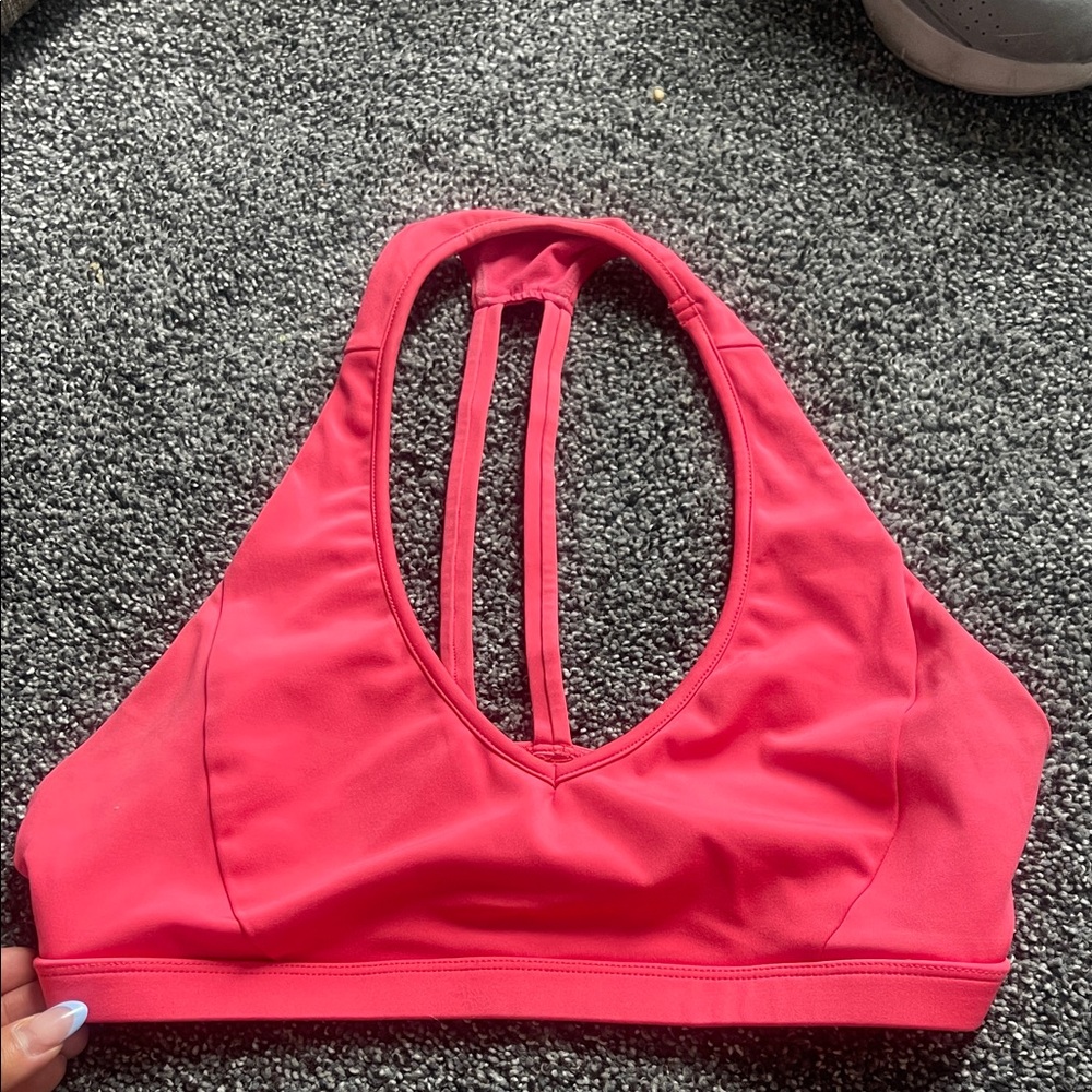 Buff bunny Seamless Racerback Sports Bralette - Pink